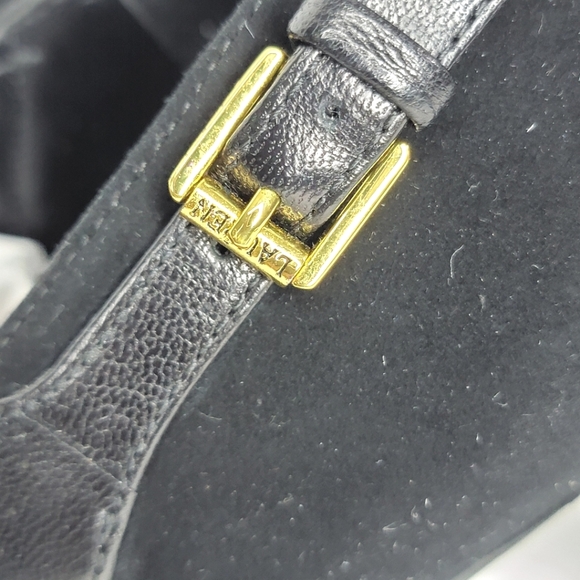 Lauren Ralph Lauren Black Leather Booties Size 9B #1293 - Picture 9 of 10